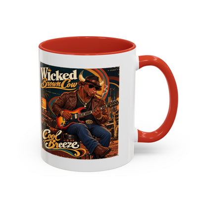 Wicked Brown Cow Cool Breeze 11oz Accent Mug