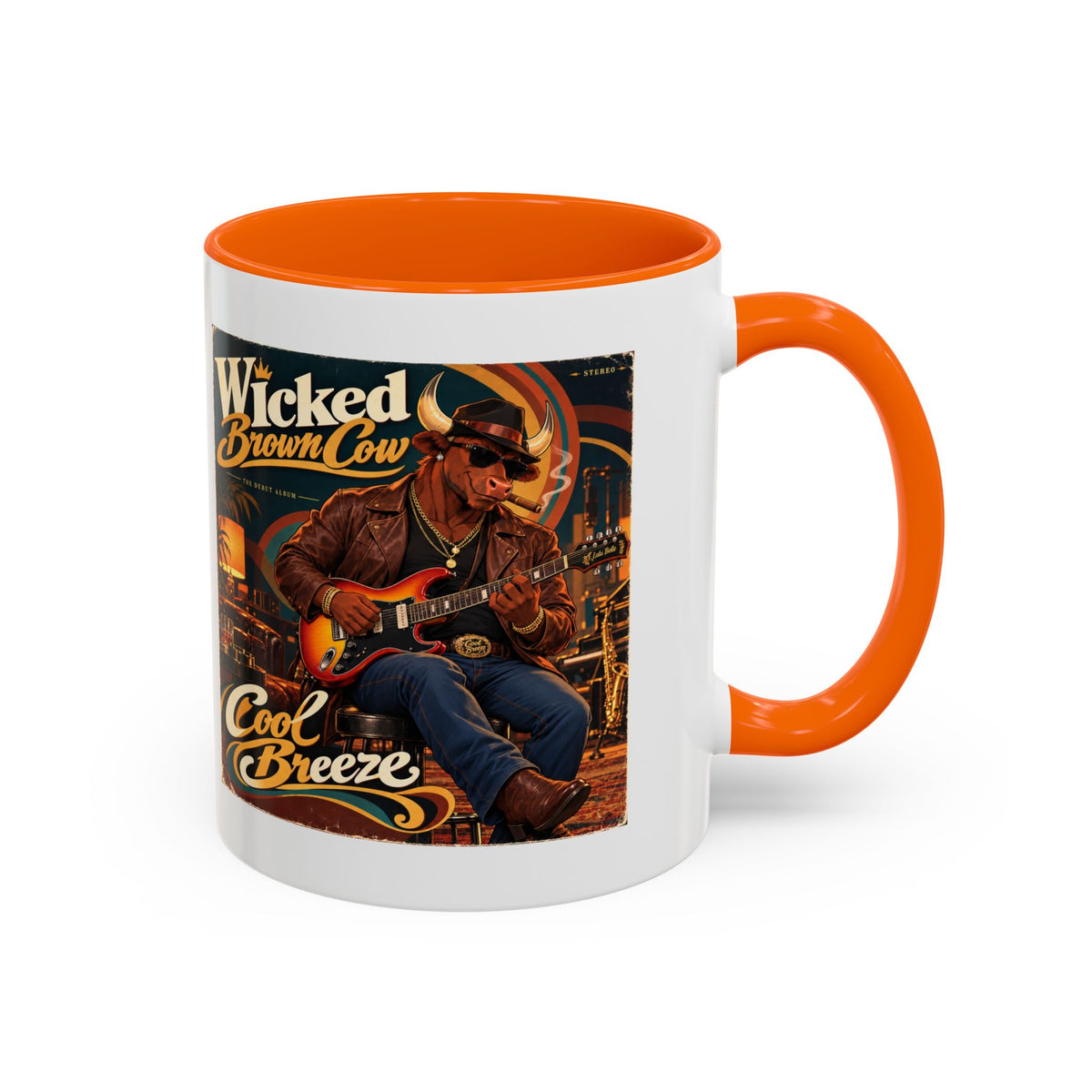 Wicked Brown Cow Cool Breeze 11oz Accent Mug