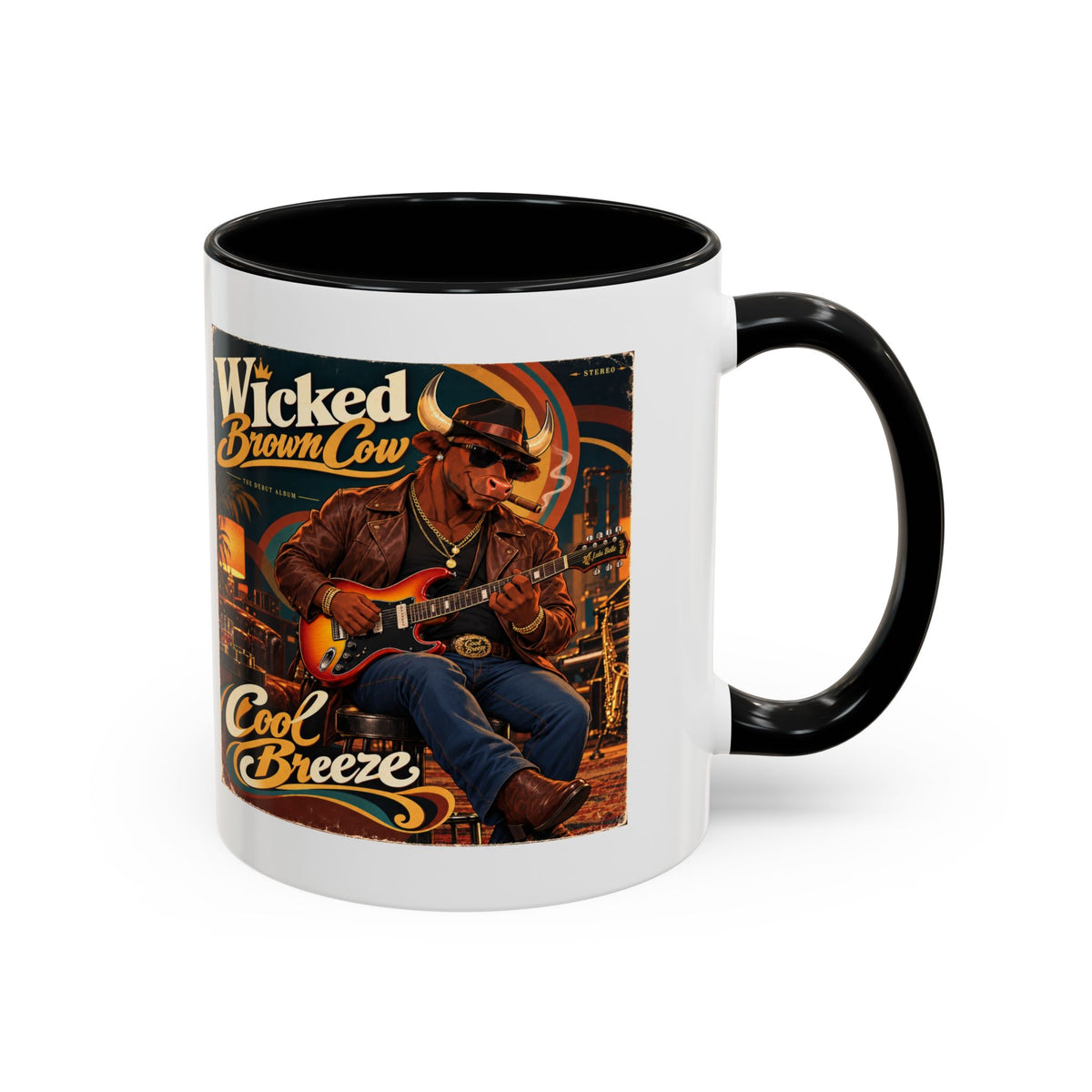 Wicked Brown Cow Cool Breeze 11oz Accent Mug