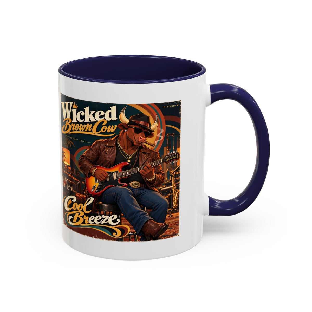 Wicked Brown Cow Cool Breeze 11oz Accent Mug