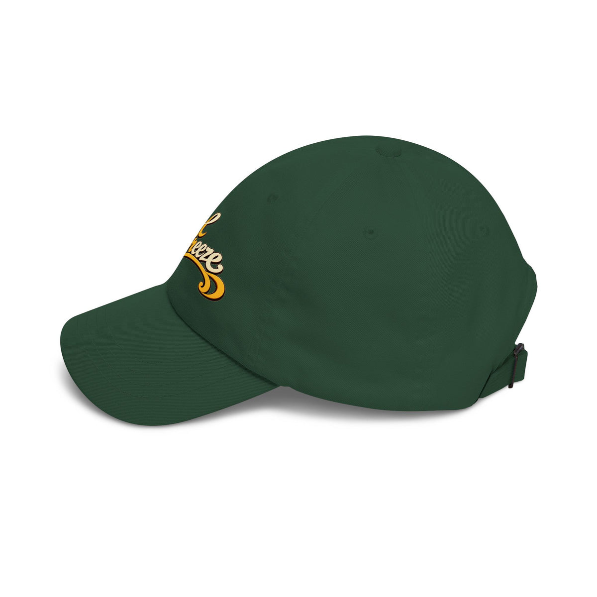 Wicked Brown Cow Cool Breeze Green DTF Cap