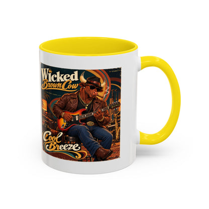 Wicked Brown Cow Cool Breeze 11oz Accent Mug