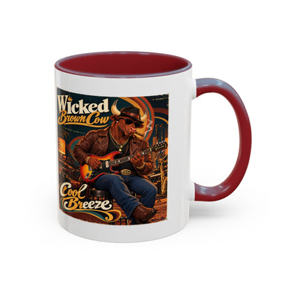 Wicked Brown Cow Cool Breeze 11oz Accent Mug
