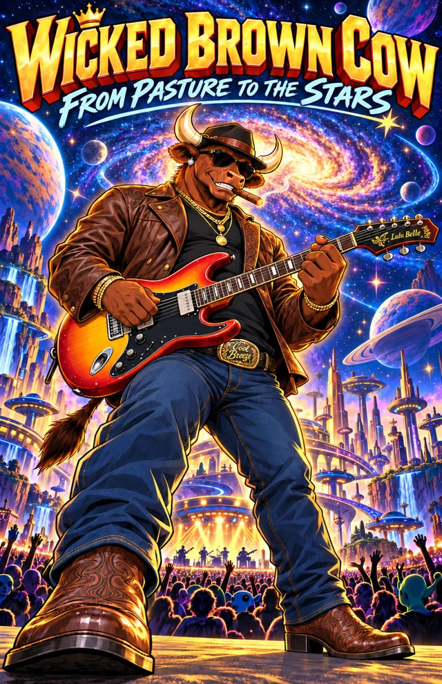 From the Pasture to the Stars comic cover